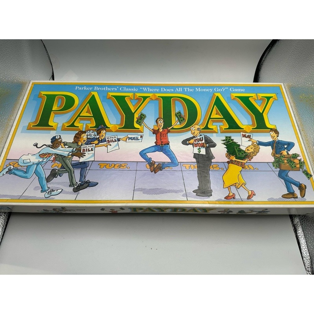 Vintage Pay Day Board Game‎ Parker Brothers Classic Family Game